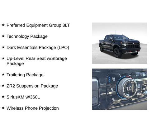 Used 2023 Chevrolet Silverado 1500 ZR2 w/ Technology Package AWD/4WD image 31