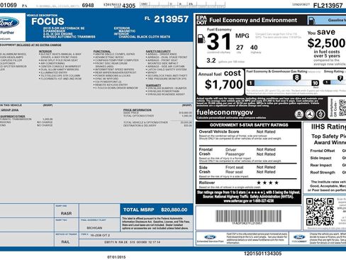 Used 2015 Ford Focus SE image 29