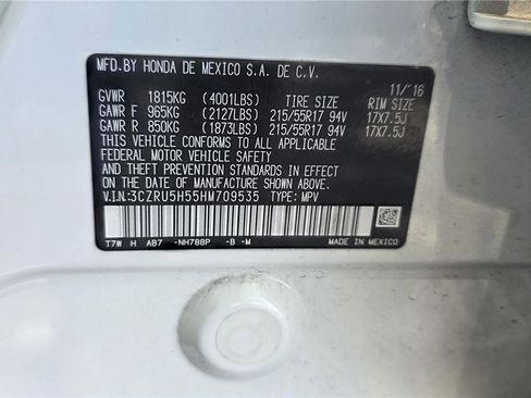 Used 2017 Honda HR-V EX image 22