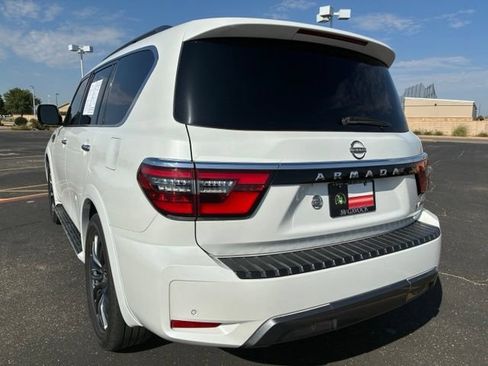 Certified 2023 Nissan Armada Platinum w/ Captain's Chairs Package RWD image 4