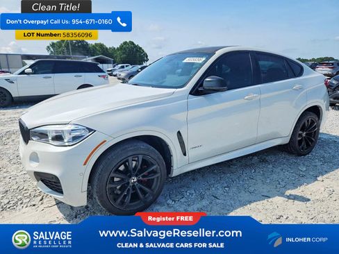 Used 2019 BMW X6 xDrive35i w/ M Sport Package AWD/4WD image 1