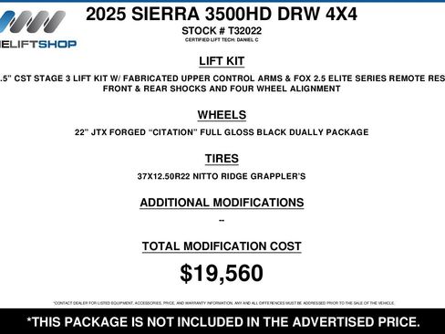 Used 2025 GMC Sierra 3500 Denali w/ Denali Reserve Package image 2