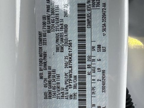 Used 2024 Ford F150 XLT w/ Equipment Group 302A MID image 22