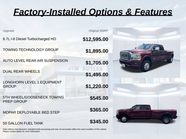 Used 2024 RAM 3500 Limited w/ Towing Technology Group AWD/4WD image 3