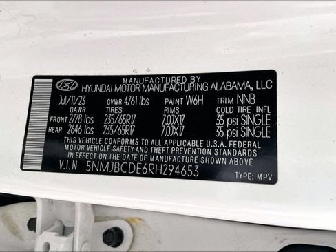 Used 2024 Hyundai Tucson SEL AWD/4WD image 14