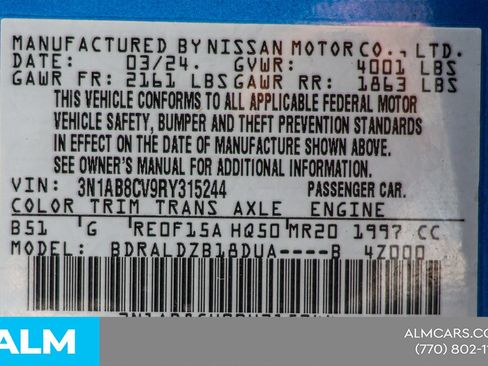 Used 2024 Nissan Sentra SV FWD image 45