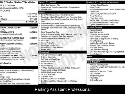 Used 2023 BMW 760i xDrive AWD/4WD image 19