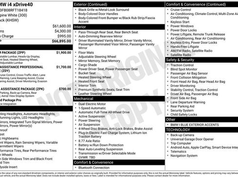 Used 2024 BMW i4 xDrive40i image 4