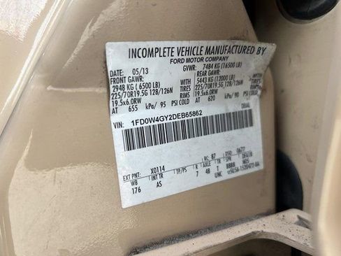 Used 2013 Ford F450 XL w/ Snow Plow Prep Pkg image 49