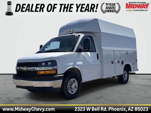 New 2024 Chevrolet Express 3500 w/ Power Convenience Package RWD image 1