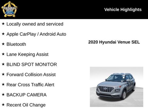 Used 2020 Hyundai Venue SEL FWD image 2