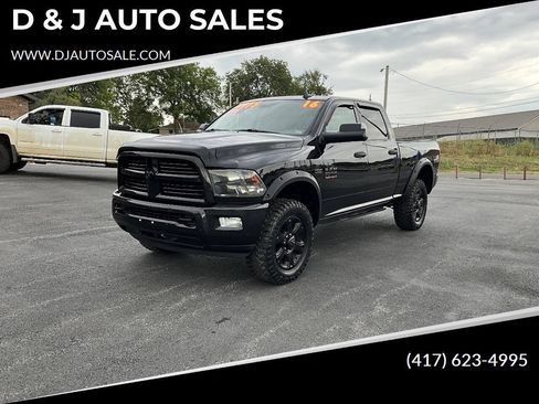 Used 2016 RAM 2500 Big Horn w/ Black Appearance Group AWD/4WD image 1