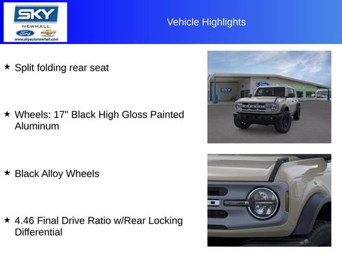 New 2025 Ford Bronco Big Bend w/ Black Diamond Package image 33