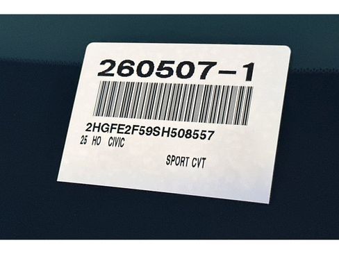 Certified 2025 Honda Civic Sport image 52