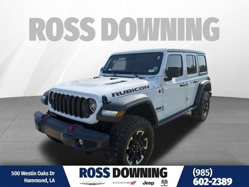 Used 2024 Jeep Wrangler Unlimited Rubicon w/ Technology Group AWD/4WD image 1