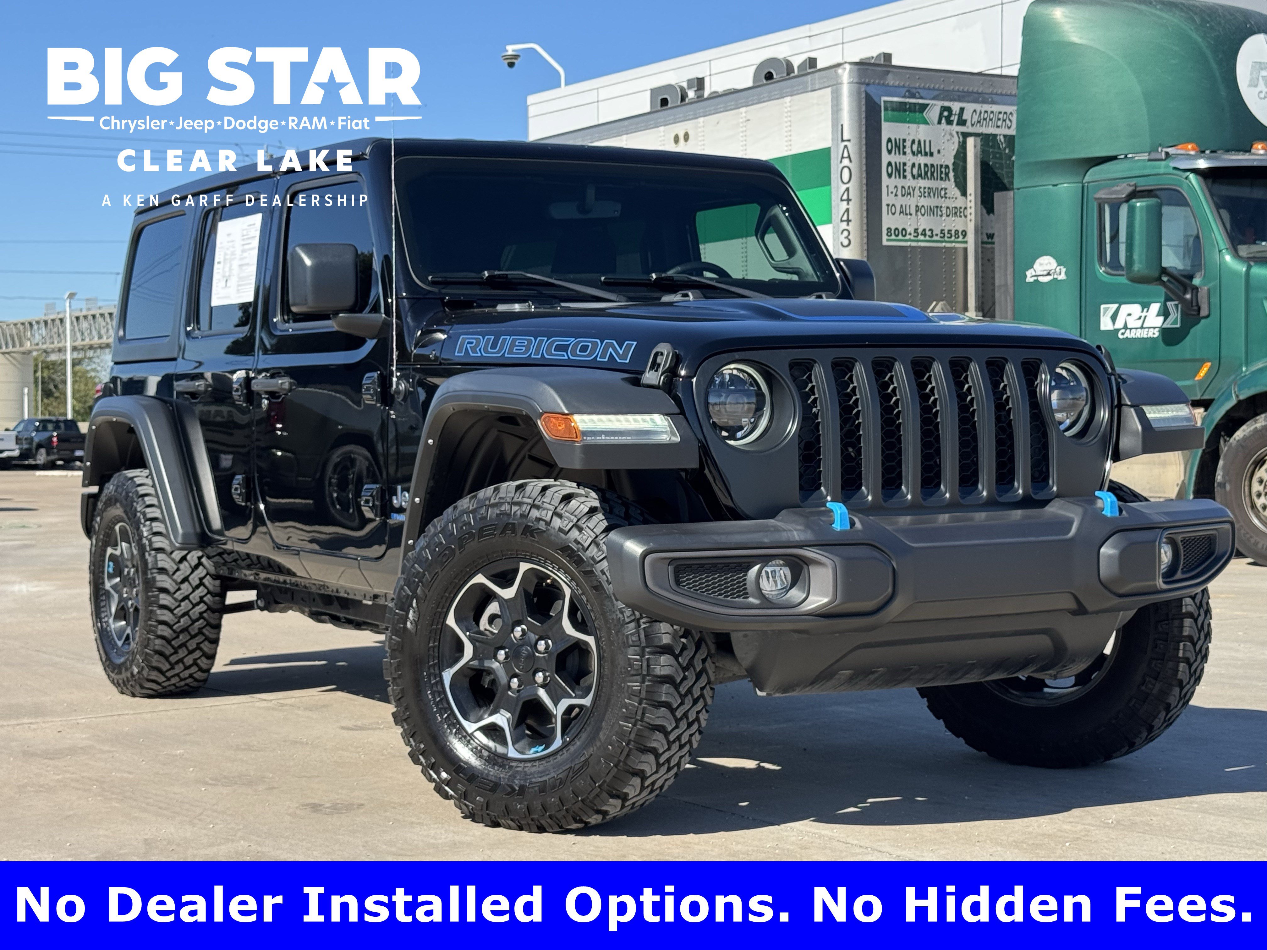 Used 2023 Jeep Wrangler Unlimited Rubicon 4xe w/ Cold Weather Group AWD/4WD image 1