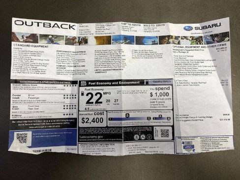 Used 2015 Subaru Outback 3.6R Limited image 34