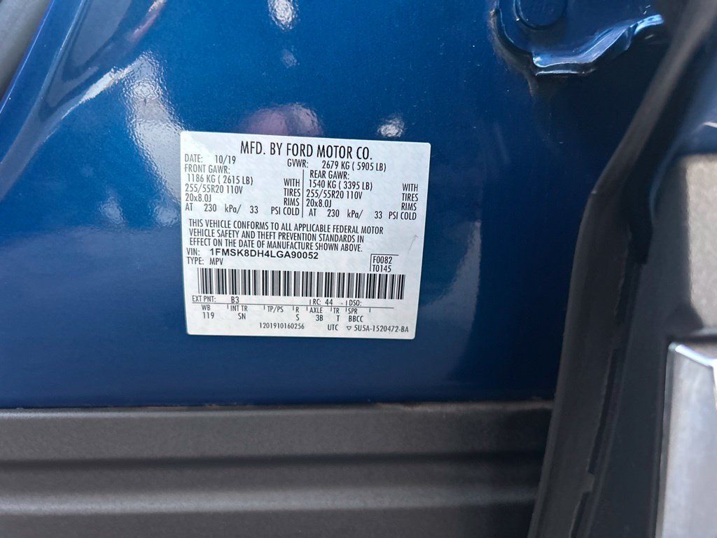 Used 2020 Ford Explorer XLT w/ Equipment Group 202A AWD/4WD image 13