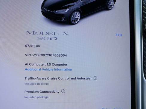 Used 2016 Tesla Model X 90D AWD/4WD image 18
