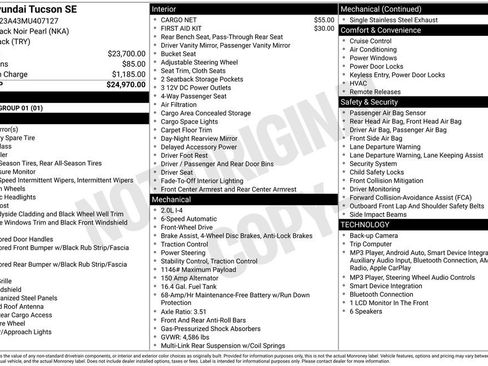 Certified 2021 Hyundai Tucson SE FWD image 3
