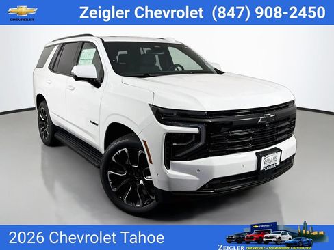 New 2026 Chevrolet Tahoe RST w/ RST Capability Package AWD/4WD image 1