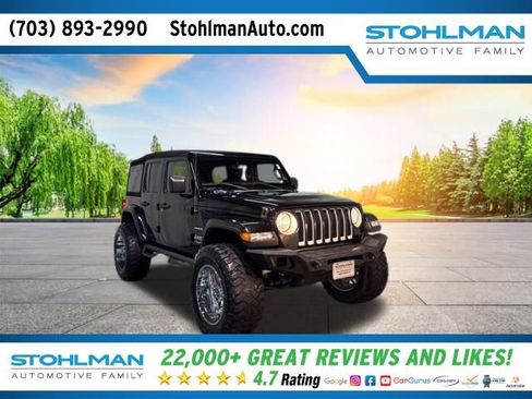 Used 2022 Jeep Wrangler Unlimited Sahara w/ Cold Weather Group image 1