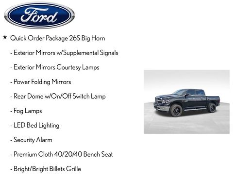 Used 2016 RAM 1500 Big Horn RWD image 9