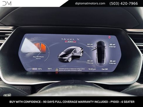 Used 2017 Tesla Model X P100D AWD/4WD image 36