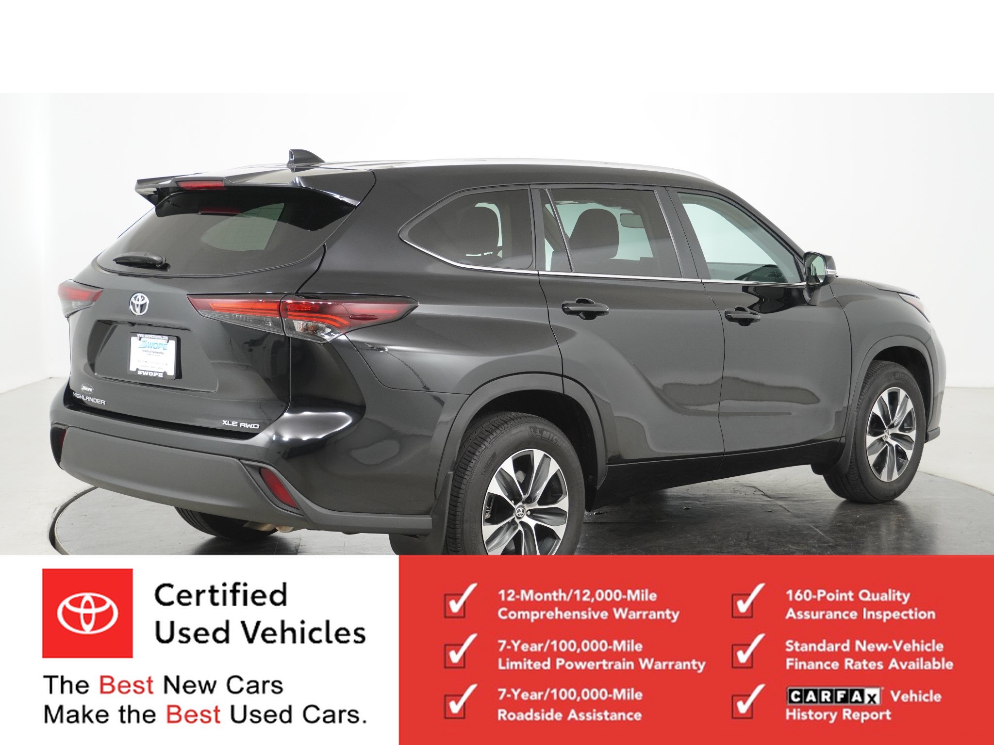 Certified 2025 Toyota Highlander XLE AWD/4WD image 3