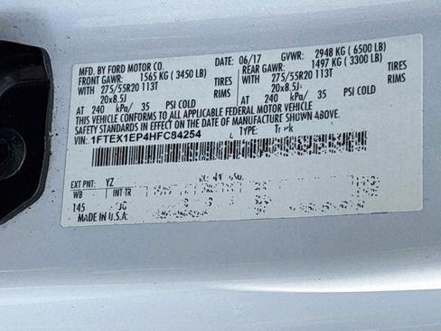 Used 2017 Ford F150 XL w/ Equipment Group 101A Mid AWD/4WD image 30