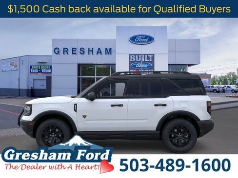 New 2025 Ford Bronco Sport Badlands w/ Sasquatch Badlands Package AWD/4WD image 3