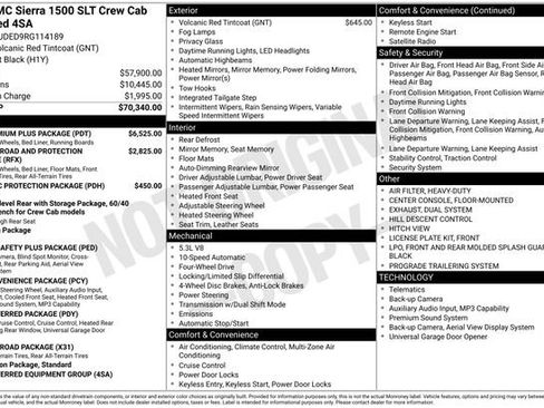 Used 2024 GMC Sierra 1500 SLT w/ SLT Premium Plus Package AWD/4WD image 5