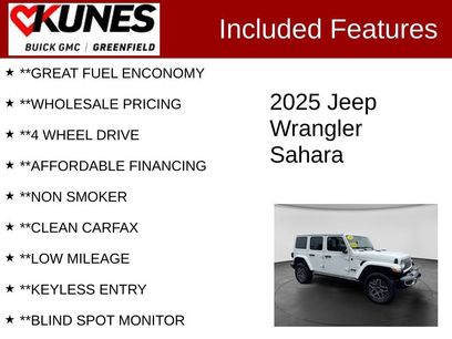 Used 2025 Jeep Wrangler Unlimited Sahara