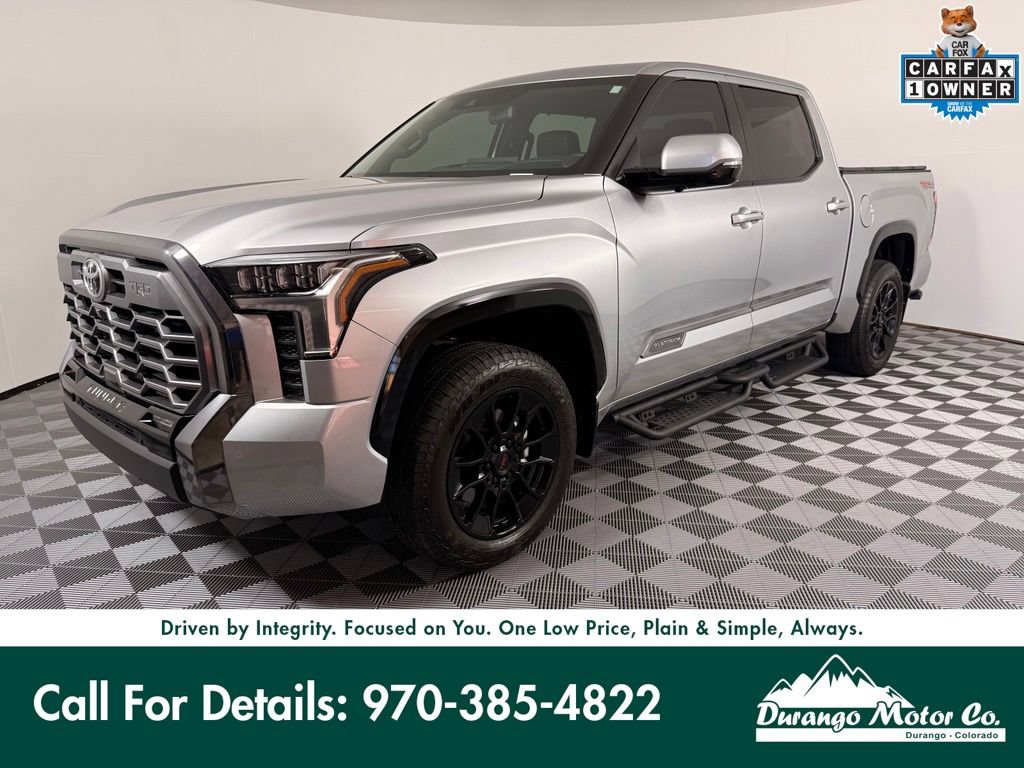 Used 2025 Toyota Tundra Platinum w/ TRD Off-Road Package AWD/4WD image 1