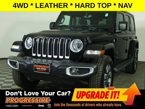 Used 2022 Jeep Wrangler Unlimited Sahara w/ Cold Weather Group image 1