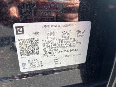 Used 2021 Chevrolet Traverse Premier w/ LPO, Floor Liner Package AWD/4WD image 35