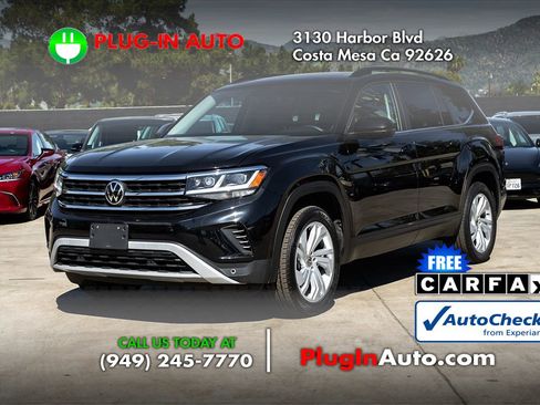 Used 2021 Volkswagen Atlas SE w/ Panoramic Sunroof Package image 1
