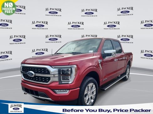Used 2022 Ford F150 Platinum w/ Max Trailer Tow Package image 1