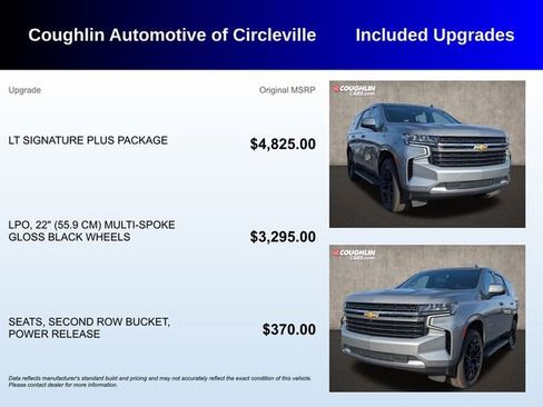 Used 2023 Chevrolet Tahoe LT w/ LT Signature Plus Package image 3