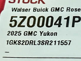 Used 2025 GMC Yukon Denali w/ Denali Reserve Package AWD/4WD image 36