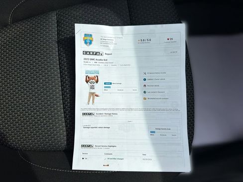 Used 2022 GMC Acadia SLE w/ LPO, Floor Liner Package image 40