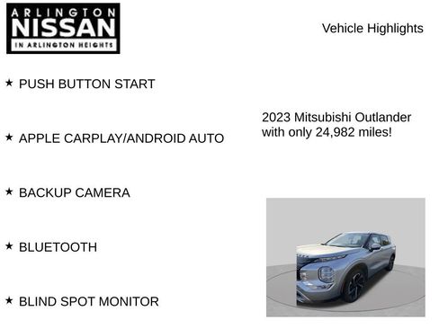 Used 2023 Mitsubishi Outlander SE FWD image 7