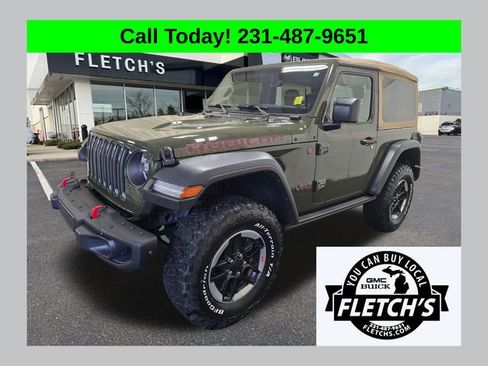 Used 2022 Jeep Wrangler Rubicon w/ Steel Bumper Group image 1
