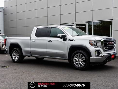 Used 2021 GMC Sierra 1500 SLT w/ SLT Premium Plus Package AWD/4WD image 1