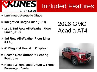 New 2026 GMC Acadia AT4 w/ Luxury Package