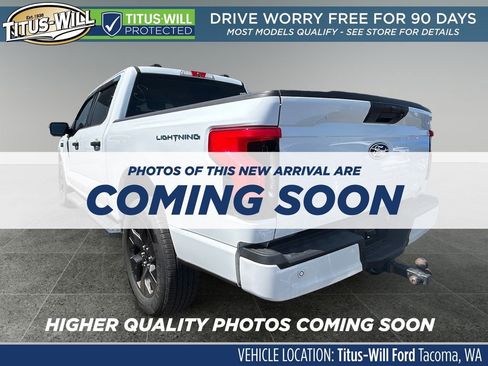 Used 2024 Ford F150 Lightning XLT AWD/4WD image 3