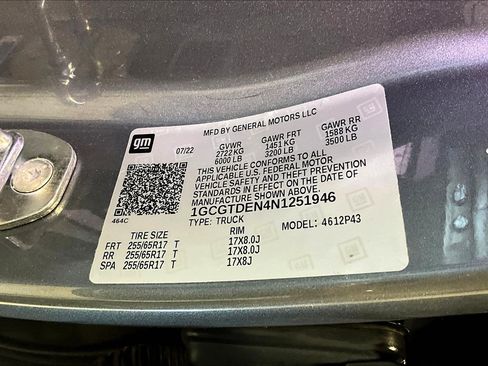 Used 2022 Chevrolet Colorado Z71 AWD/4WD image 21