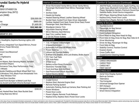 New 2026 Hyundai Santa Fe Calligraphy image 4