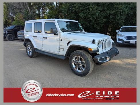 Used 2020 Jeep Wrangler Unlimited Sahara AWD/4WD image 1