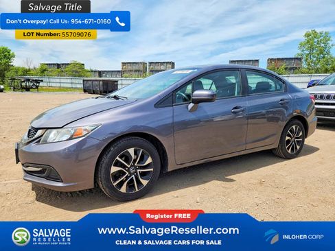 Used 2015 Honda Civic EX image 1